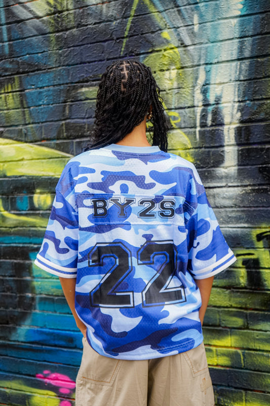 Blue Camo Jersey
