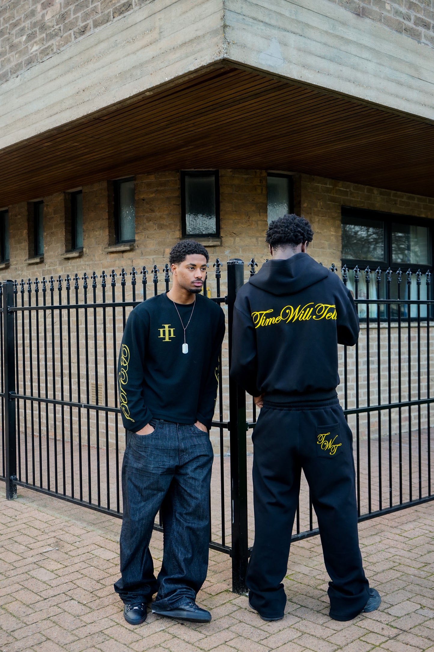 Yellow "Time Will Tell" Long Sleeve