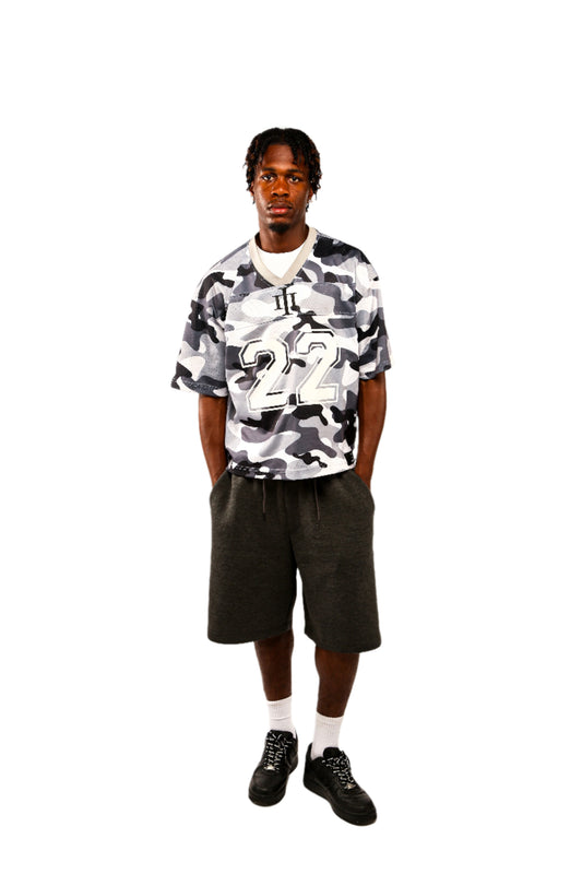 Grey *Militant* Camo Jersey