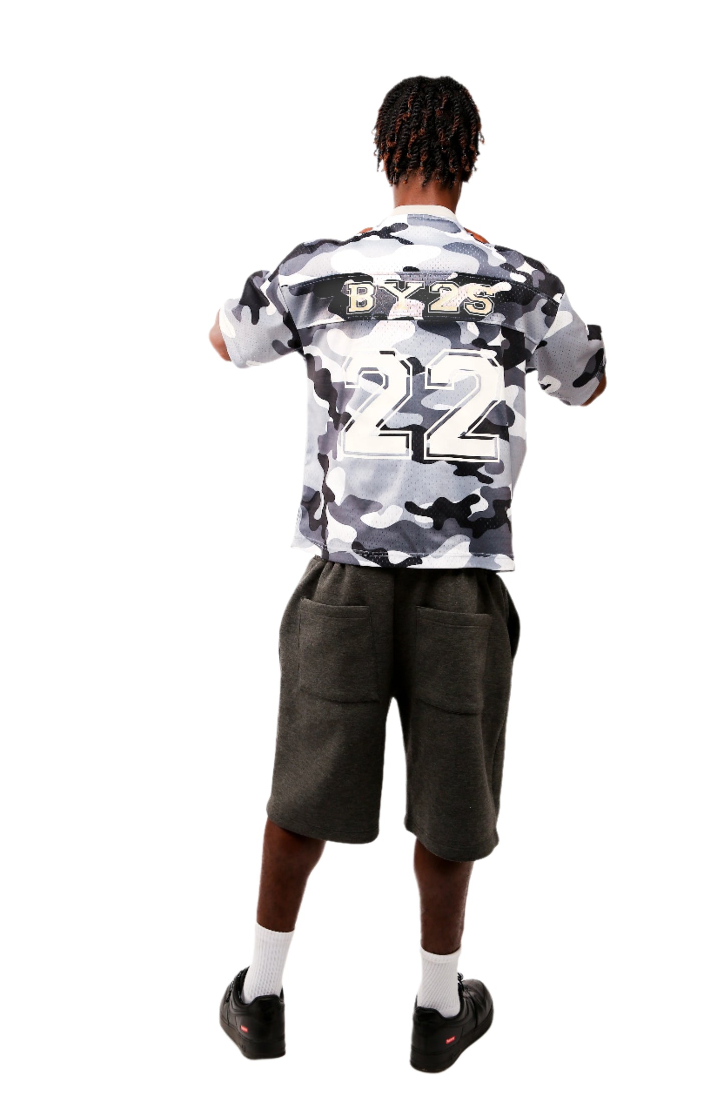 Grey *Militant* Camo Jersey