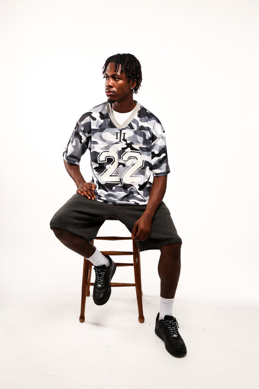 Grey *Militant* Camo Jersey