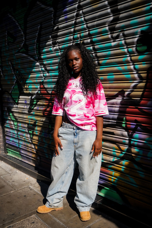Pink Camo Jersey