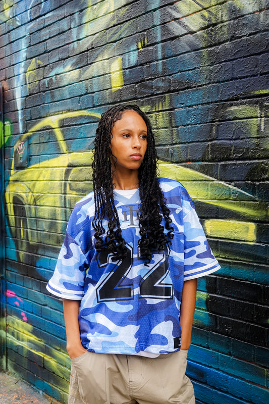 Blue Camo Jersey