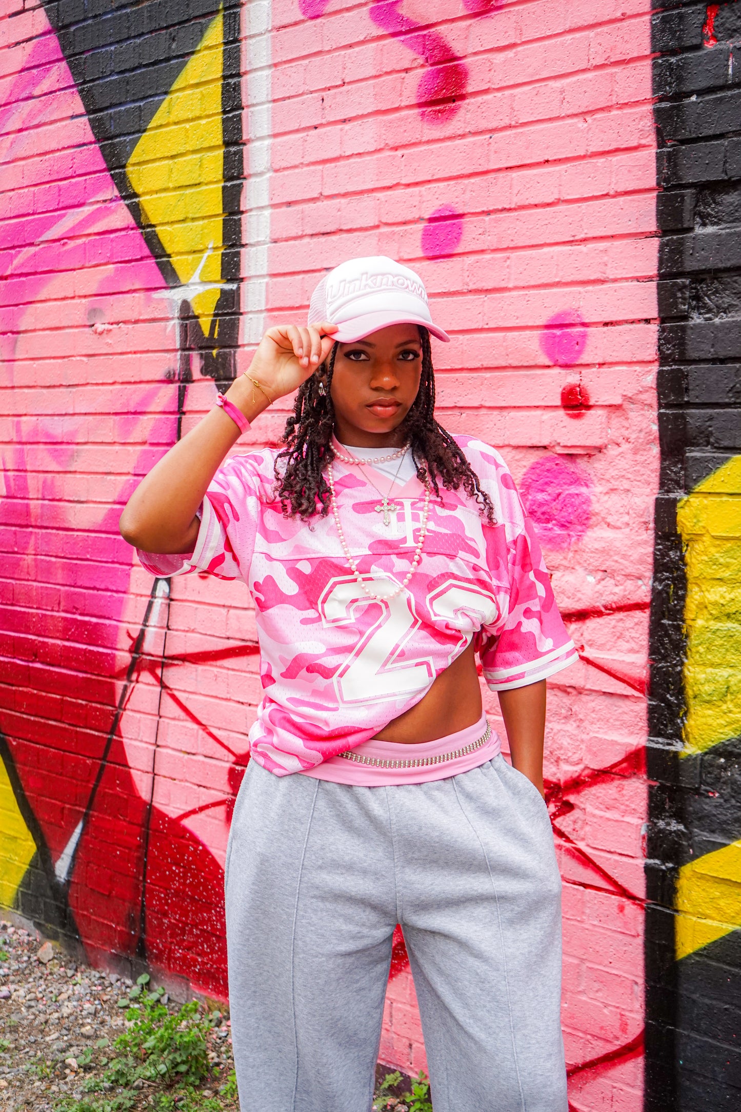 Pink Camo Jersey