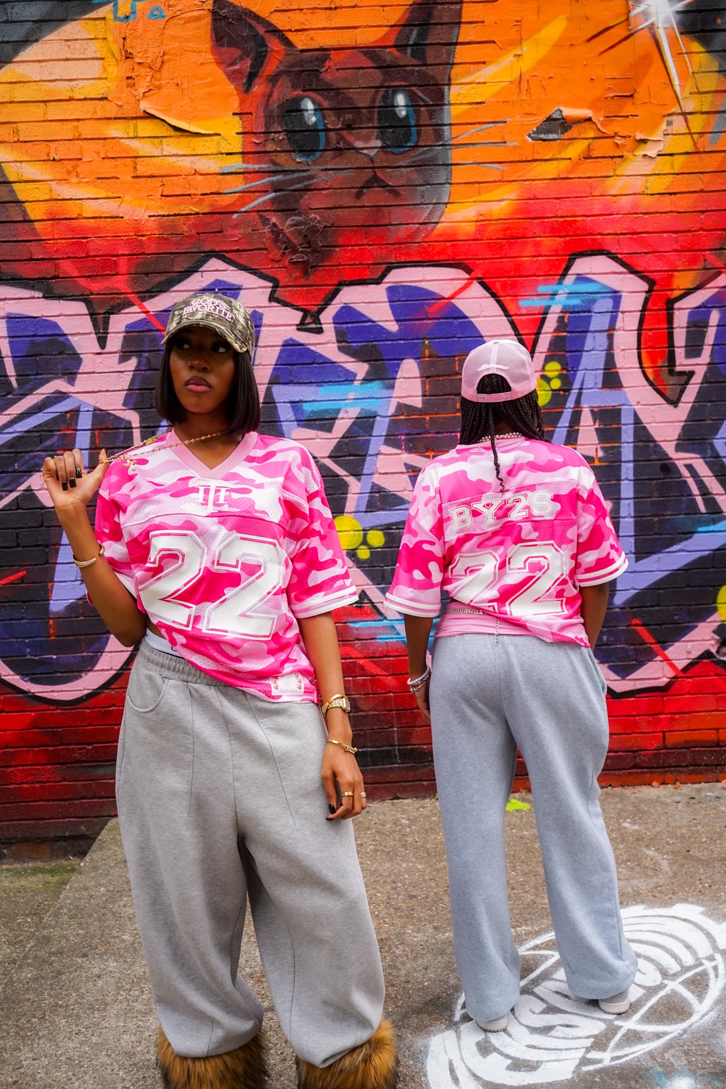 Pink Camo Jersey