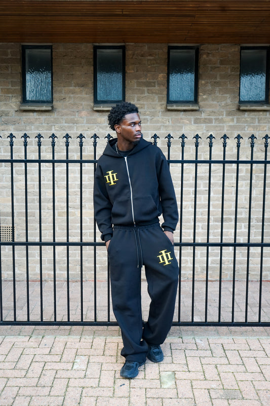 Yellow "Time Will Tell" Joggers